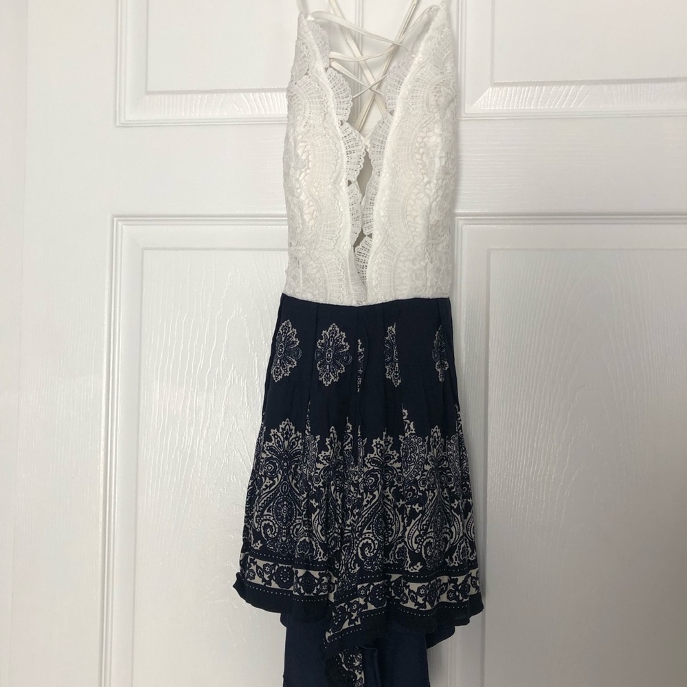 Love Culture Backless Romper